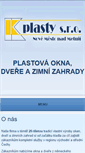 Mobile Screenshot of kplasty.cz